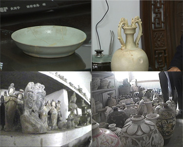 贗品古陶瓷市場(chǎng)價(jià)格不菲,河南“贗品專業(yè)村”仿古水平出神入化,成千上萬“文物”堆成堆。 贗品古陶瓷市場(chǎng)價(jià)格不菲,河南“贗品專業(yè)村”仿古水平出神入化,成千上萬“文物”堆成堆。